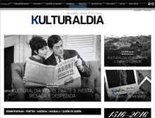 Tablet Screenshot of kulturaldia.com